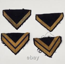 Original WW2 German Kriegsmarine Chevron Patch Lot Gefreiter Obergefreiter Navy