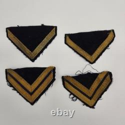 Original WW2 German Kriegsmarine Chevron Patch Lot Gefreiter Obergefreiter Navy