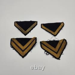 Original WW2 German Kriegsmarine Chevron Patch Lot Gefreiter Obergefreiter Navy