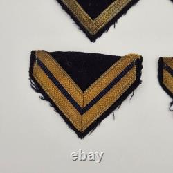 Original WW2 German Kriegsmarine Chevron Patch Lot Gefreiter Obergefreiter Navy