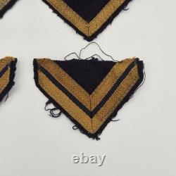 Original WW2 German Kriegsmarine Chevron Patch Lot Gefreiter Obergefreiter Navy