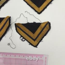 Original WW2 German Kriegsmarine Chevron Patch Lot Gefreiter Obergefreiter Navy