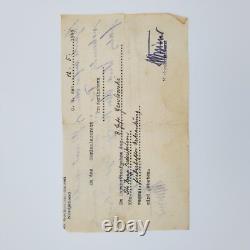 Original WW2 German Kriegsmarine Hospital Intake Form 1945 Seeko Nordjutland May