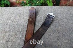 Original WW2 German Kriegsmarine belt. Good leather well used condition, good