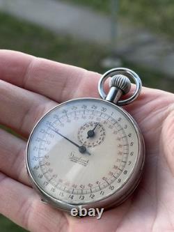 Original WWII German Hanhart Kriegsmarine U-Boat Stopwatch Timer