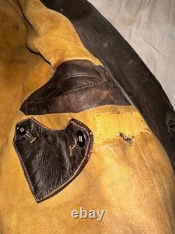 Original WWII German Kriegsmarine U-Boat Officer's Leather Jacket Adefa product