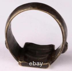 Original Ww 2 German Kriegsmarine 1943 U-844 Conning Tower Emblem Ring