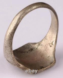 Original Ww 2 German Kriegsmarine U-124 Frog Conning Tower Emblem Ring / 1940-42