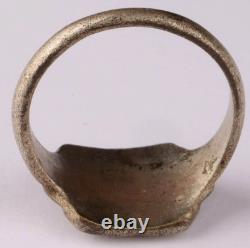 Original Ww 2 German Kriegsmarine U-124 Frog Conning Tower Emblem Ring / 1940-42