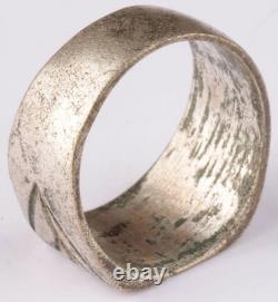 Original Ww 2 German Kriegsmarine U-143 Black Beetle Conning Tower Emblem Ring
