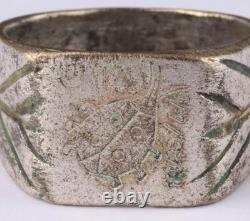 Original Ww 2 German Kriegsmarine U-143 Black Beetle Conning Tower Emblem Ring