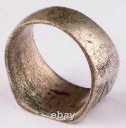 Original Ww 2 German Kriegsmarine U-143 Black Beetle Conning Tower Emblem Ring