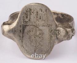 Original Ww 2 German Kriegsmarine U-164 Conning Tower Emblem Ring