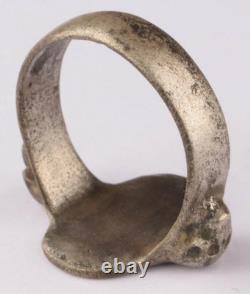 Original Ww 2 German Kriegsmarine U-164 Conning Tower Emblem Ring