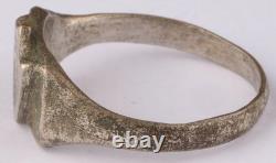 Original Ww 2 German Kriegsmarine U-255 Fox Conning Tower Emblem Ring