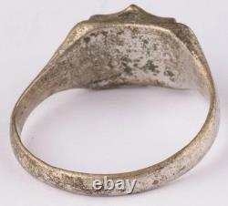 Original Ww 2 German Kriegsmarine U-255 Fox Conning Tower Emblem Ring