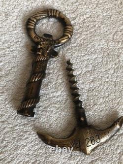 Original Ww 2 German Kriegsmarine U-263 Brass Cork Screw