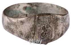 Original Ww 2 German Kriegsmarine U-59 Conning Tower Emblem Ring