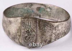 Original Ww 2 German Kriegsmarine U-59 Conning Tower Emblem Ring