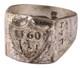Original Ww 2 German Kriegsmarine U-60 Conning Tower Emblem Ring