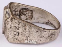 Original Ww 2 German Kriegsmarine U-60 Conning Tower Emblem Ring