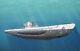 Original Ww2 Wwii Kriegsmarine German Navy U-boat Submarine U-201 Art Painting