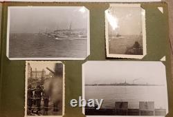 Original ww 2 german militaria photo álbum kriegsmarine 122 photos