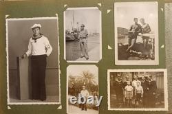 Original ww 2 german militaria photo álbum kriegsmarine 122 photos