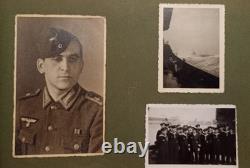 Original ww 2 german militaria photo álbum kriegsmarine 122 photos