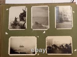 Original ww 2 german militaria photo álbum kriegsmarine 122 photos