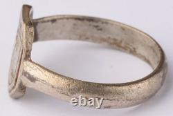 Palm U741 U-boat WW2 German ring naval submarine U-Boot Kriegsmarine Navy WWII