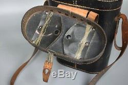 RARE WWII German Kriegsmarine Leitz 7x50 U Boat Binoculars Case