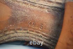 RARE WWII German Kriegsmarine U-Boat Deck Shoes BAW 1941 Original Matching Pair