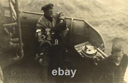 RARE WWII German Kriegsmarine Zeiss 8x60 Deck Mount Navy Binocular Headrest Part