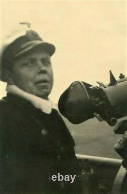 RARE WWII German Kriegsmarine Zeiss 8x60 Deck Mount Navy Binocular Headrest Part