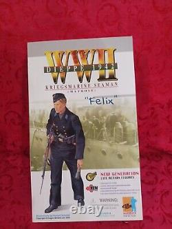 Rare Felix Dragon German 12 Figure WWII 1/6 Kriegsmarine Seaman Officer 1/6 Bbi