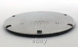 Rare For Part Steel BACK COVER CASE Military Wristwatch German Army DH WW2