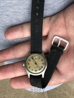 Rare German Kriegsmarine Selza Ww2 Watch Needs Repair Nice Watch