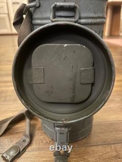 Rare German WW2 Kriegsmarine Gas Mask Canister