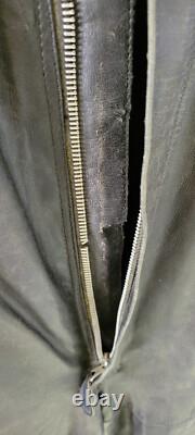 Rare German WWII Leather Kriegsmarine Submarine Sailor's Coverall-Vintage