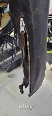 Rare German WWII Leather Kriegsmarine Submarine Sailor's Coverall-Vintage