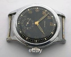 Rare Military Wristwatch German Army FRENCA DU period WW2 DH