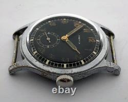 Rare Military Wristwatch German Army FRENCA DU period WW2 DH