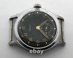 Rare Military Wristwatch German Army FRENCA DU period WW2 DH