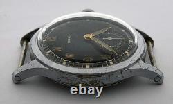 Rare Military Wristwatch German Army FRENCA DU period WW2 DH