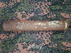 Rare WW2 German Kriegsmarine U-Boat 8.8 SK C/35 Transit Tube Container Relic