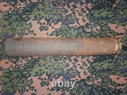 Rare WW2 German Kriegsmarine U-Boat 8.8 SK C/35 Transit Tube Container Relic