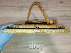 Rare WW2 German Kriegsmarine U-Boat Flak Ammunition Container Lid From Kurland