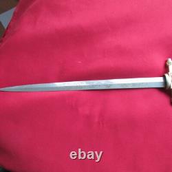 Rare WW2 German Navy Cadet Dagger/ Knife Solingen, E. & F. HORSTER, 9 1/2 Blade