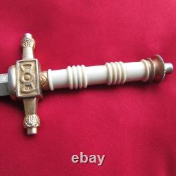Rare WW2 German Navy Cadet Dagger/ Knife Solingen, E. & F. HORSTER, 9 1/2 Blade